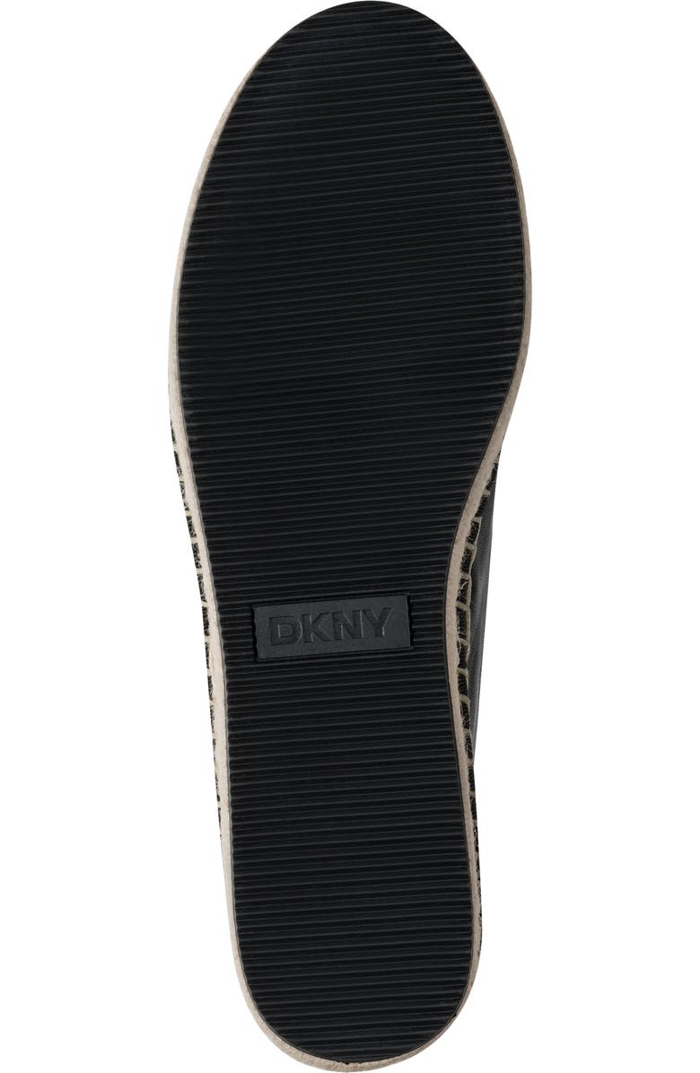 DKNY Mallandra Platform Espadrille Flat, Alternate, color, Black-Black