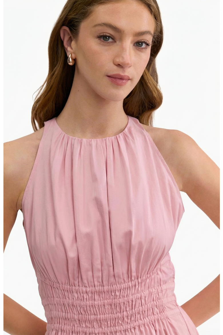 Emelia Dress, Alternate, color, Vintage Rose