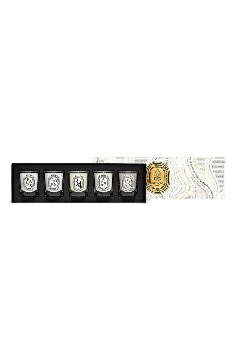 Diptyque 5-Piece Candle Set, Alternate, color,