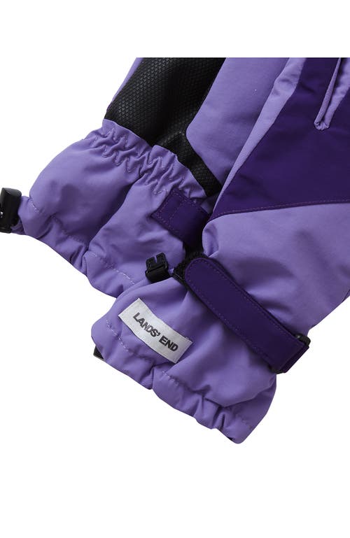 Lands' End Kids Squall Gloves In Purple