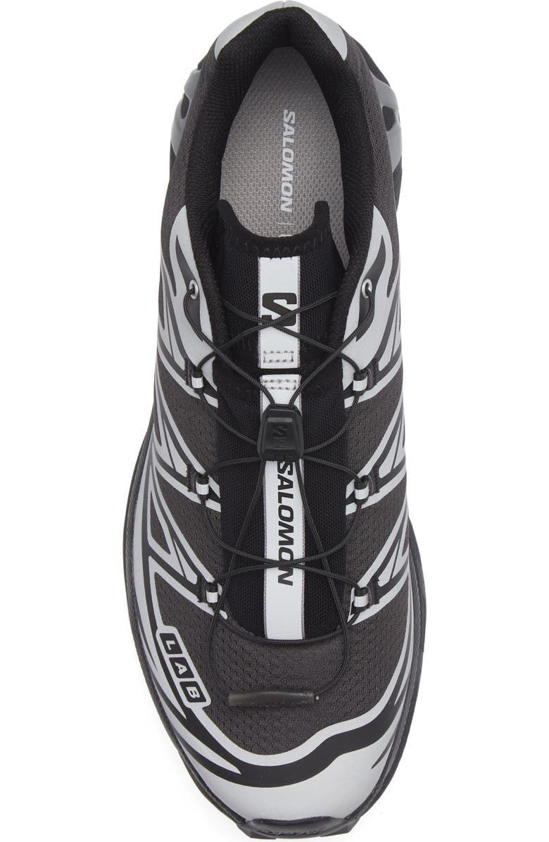 Salomon Gender Inclusive XT-6 Sneaker, Alternate, color, Black/ Black/ Silver