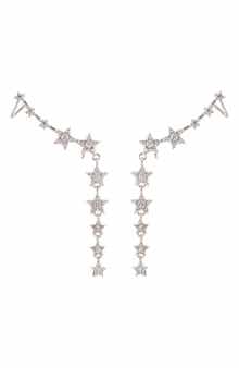 EYE CANDY LOS ANGELES Suzi Cubic Zirconia Ear Crawlers