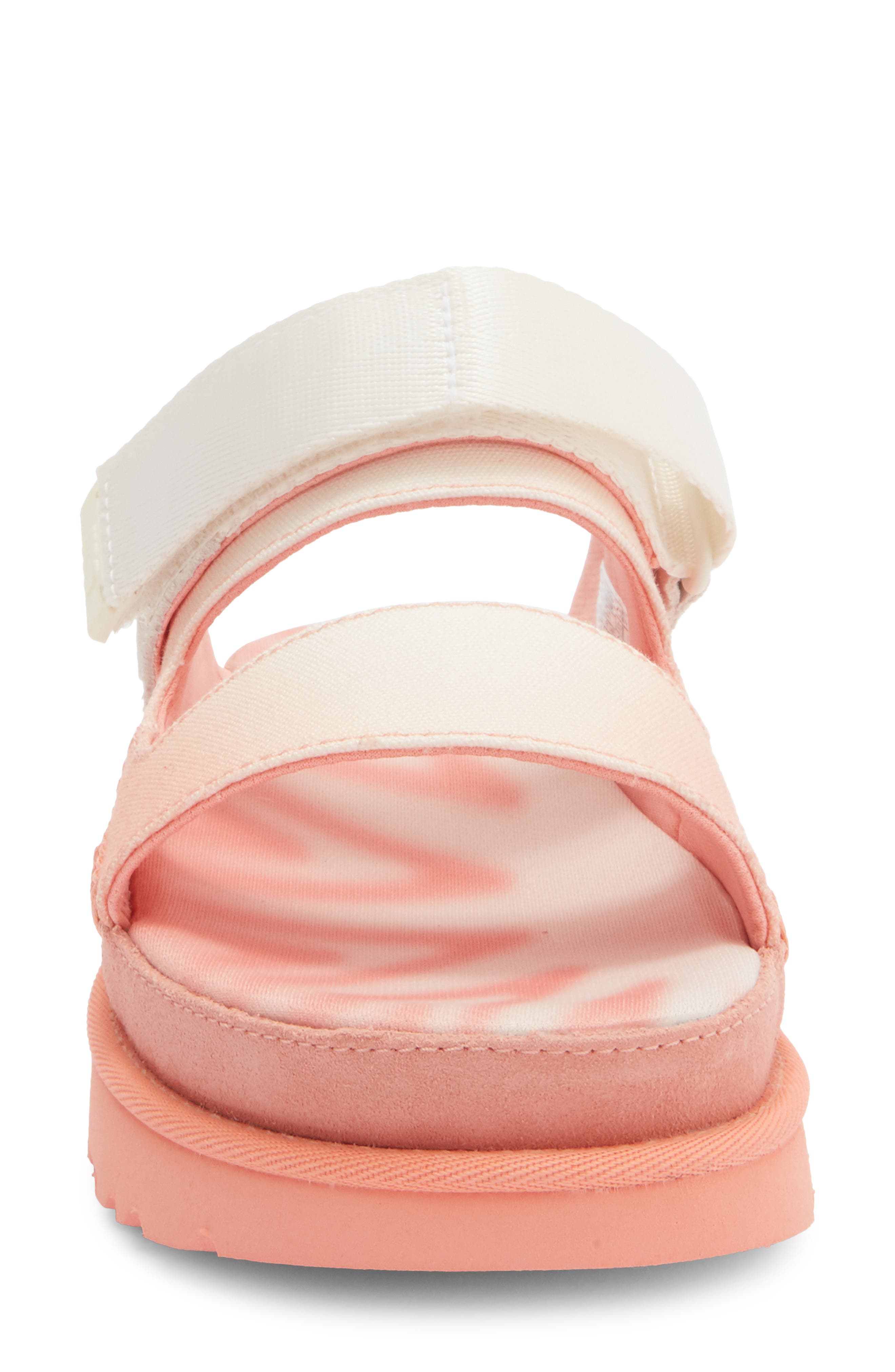 UGG<sup>®</sup> Goldenstar Glide Platform Sandal, Alternate, color, Sun Pink