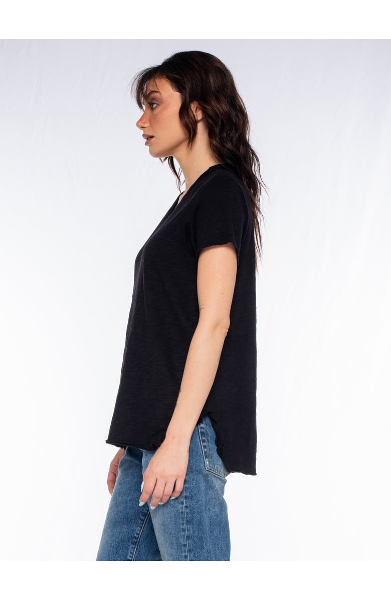 WILT Clothing Shrunken Scoopy Neck Ruffled Slits, Alternate, color,