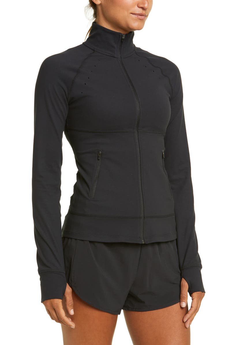 Zella Performance Jacket, Alternate, color,