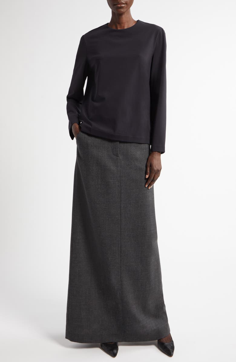 The Row Azalea Scuba Knit Top, Alternate, color,