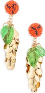 NATASHA Nature Inspired Drop Earrings