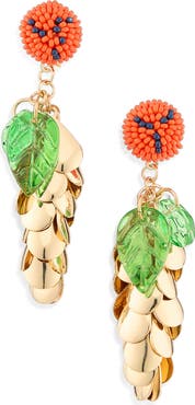 NATASHA Nature Inspired Drop Earrings