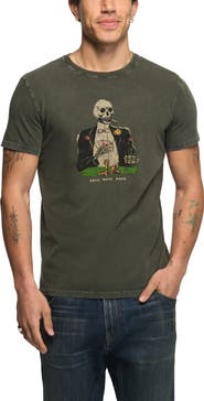Lucky Brand Dead Mans Hand Graphic Tee