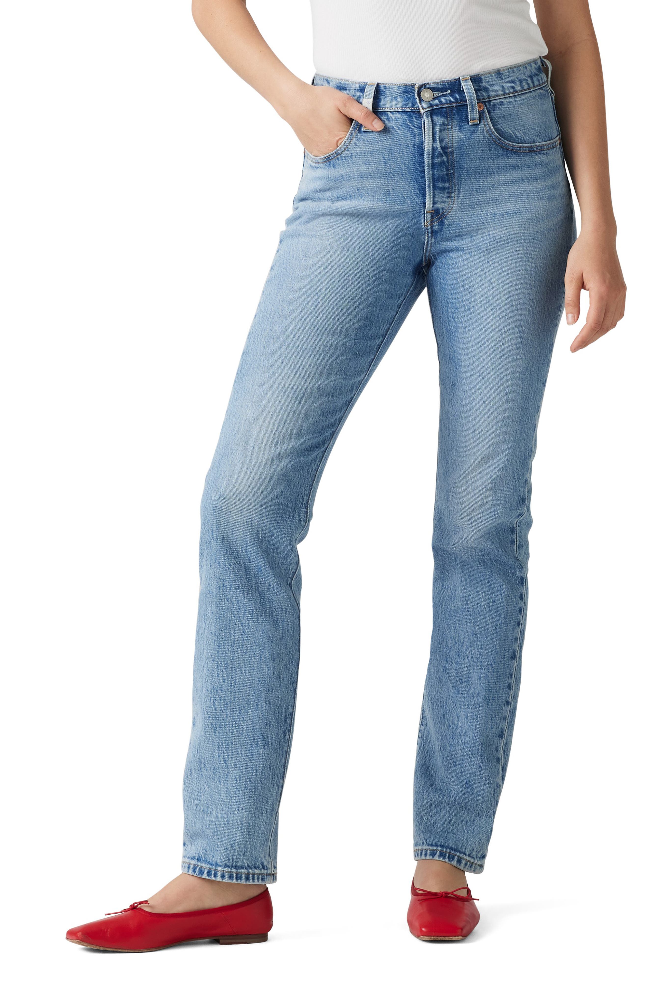 501 '90s High Waist Straight Leg Jeans