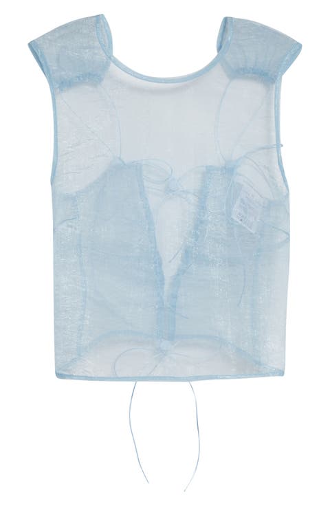 Katie Sheer Liquid Myrtia Top