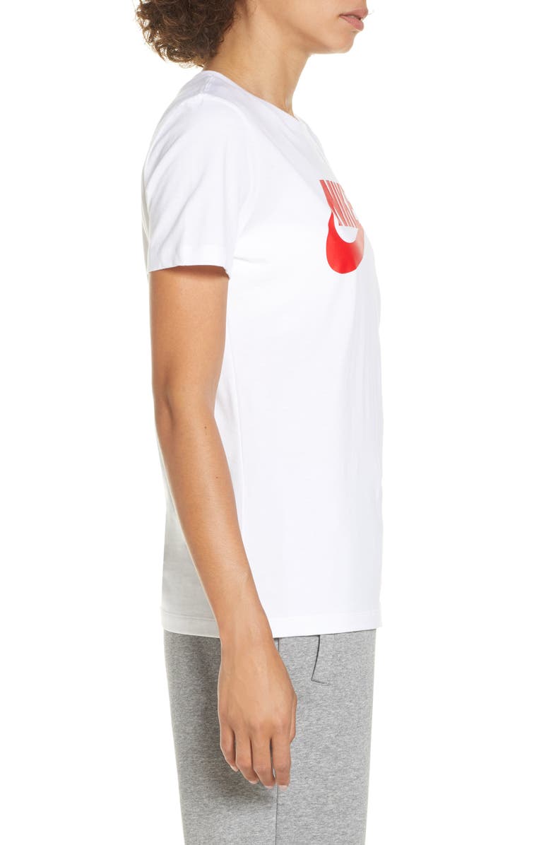 Nike Icon Futura Logo Graphic Cotton Tee, Alternate, color,