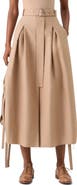Akris Cotton Double Face Midi Skirt