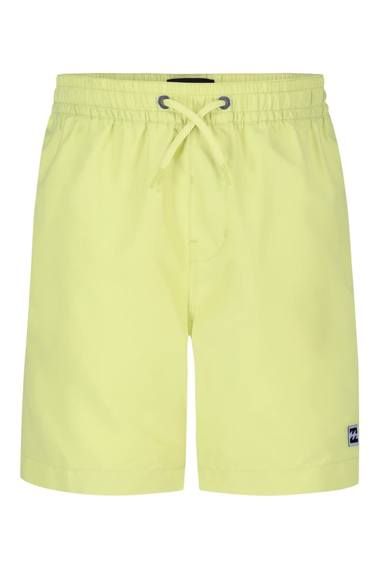 Kids' All Day Layback Swim Trunks, Main, color, DAIQUIRI GREEN