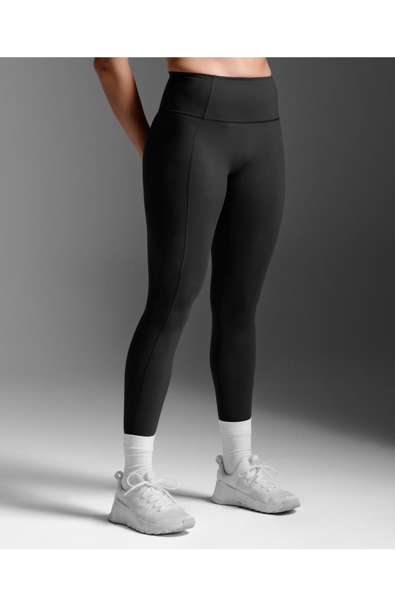 2XU Fluid Hi-Rise Tights, Alternate, color, Black/Black