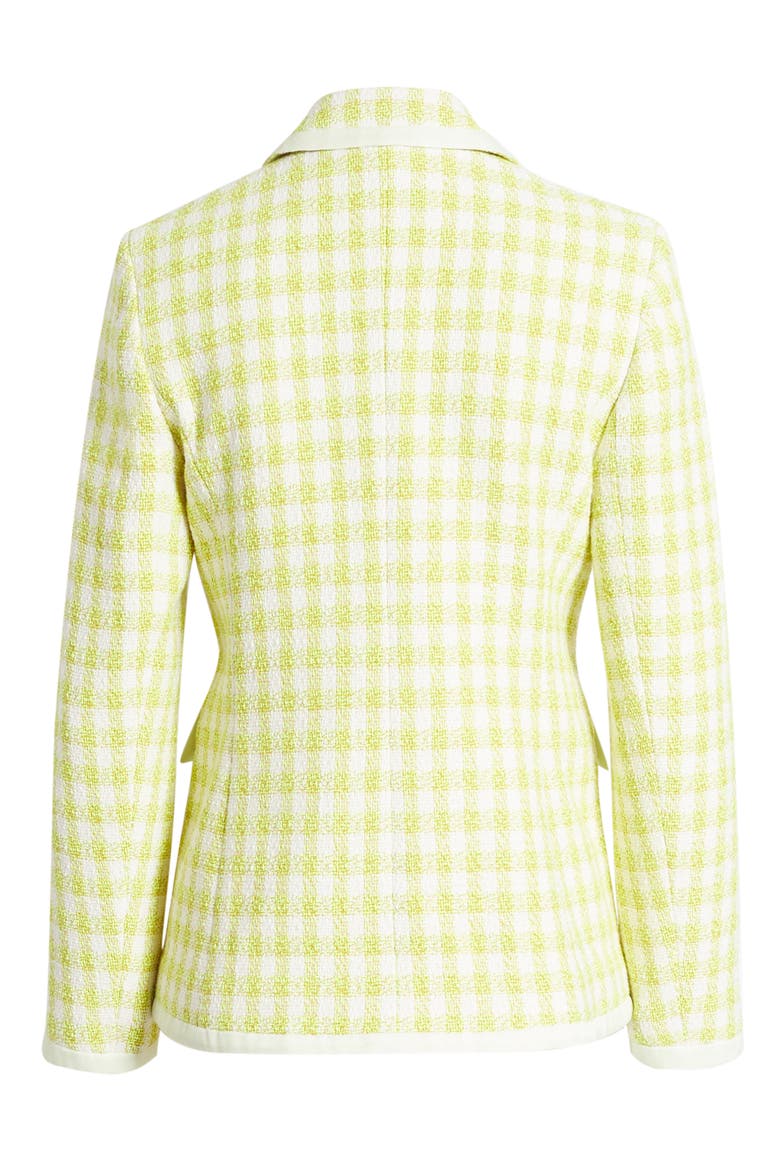 x Atlantic-Pacific Neon Tweed Blazer, Alternate, color, YELLOW NEON TWEED