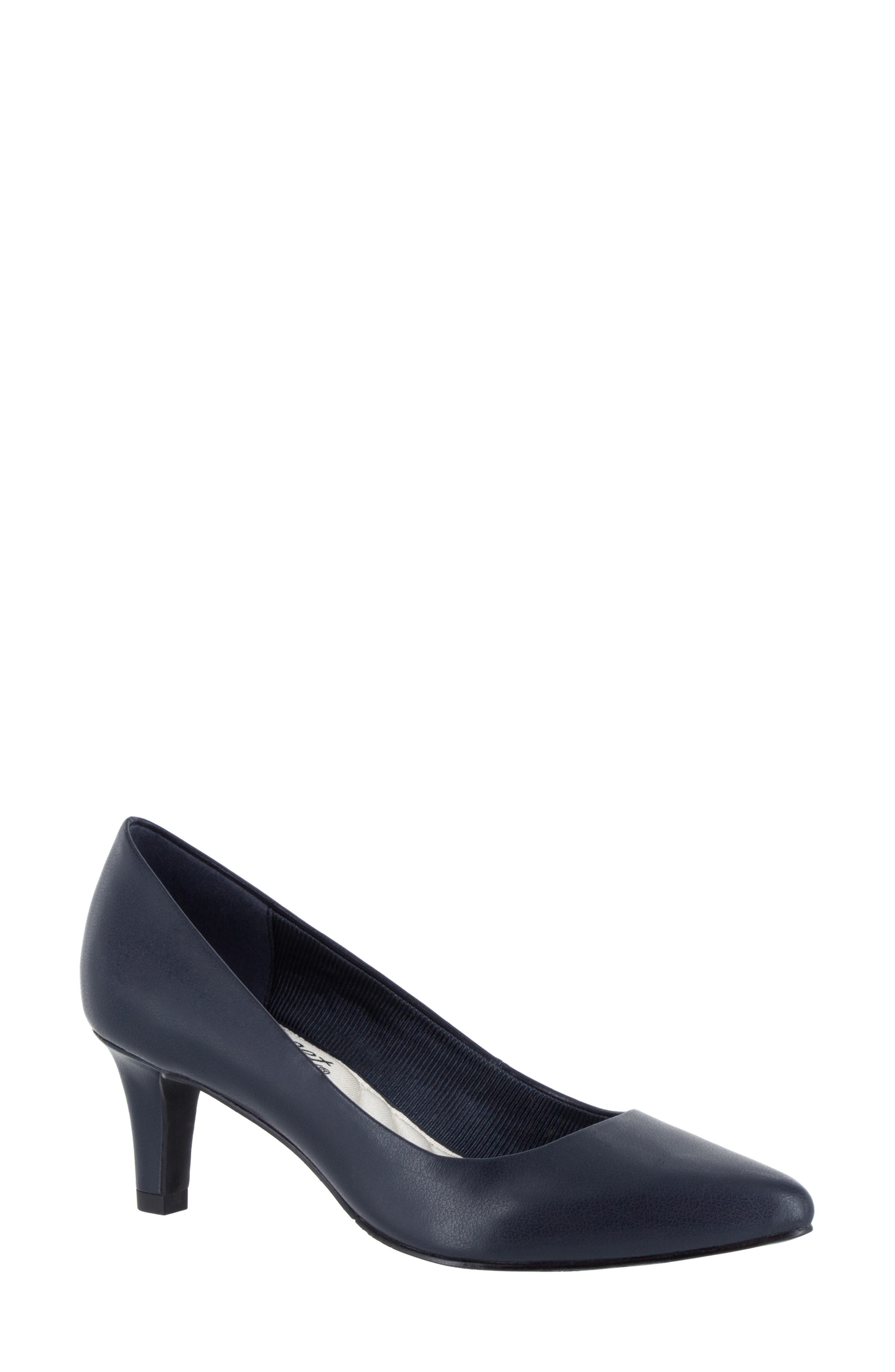 EASY STREET Pointe Pointed Toe Patent Pump - Multiple Widths Available