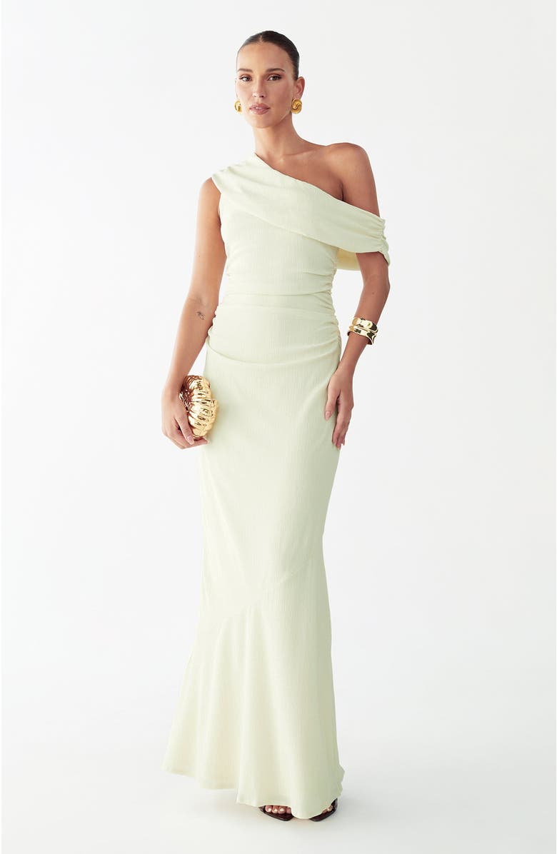 BWLDR Saint Maxi Dress, Main, color, Off White