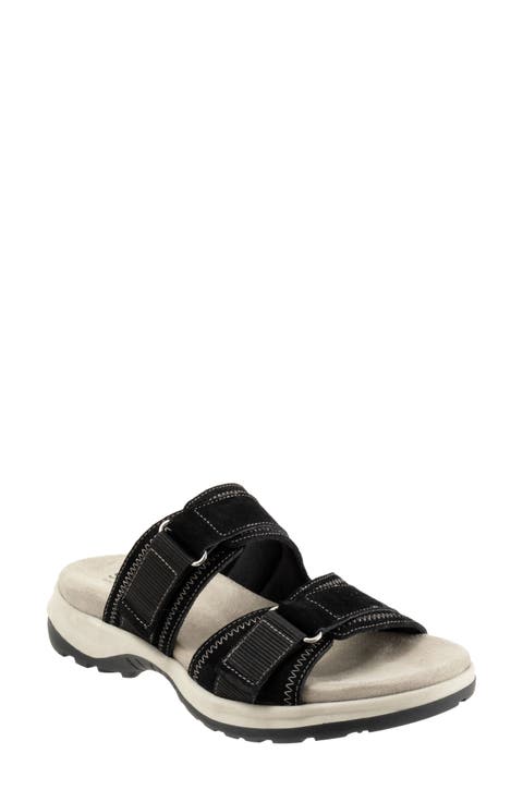 Oasis Leather Slide Sandal