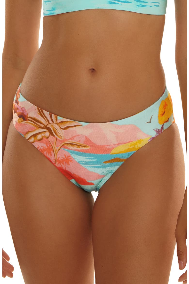 Cyclades Hipster Bikini Bottoms, Alternate, color, MULTI