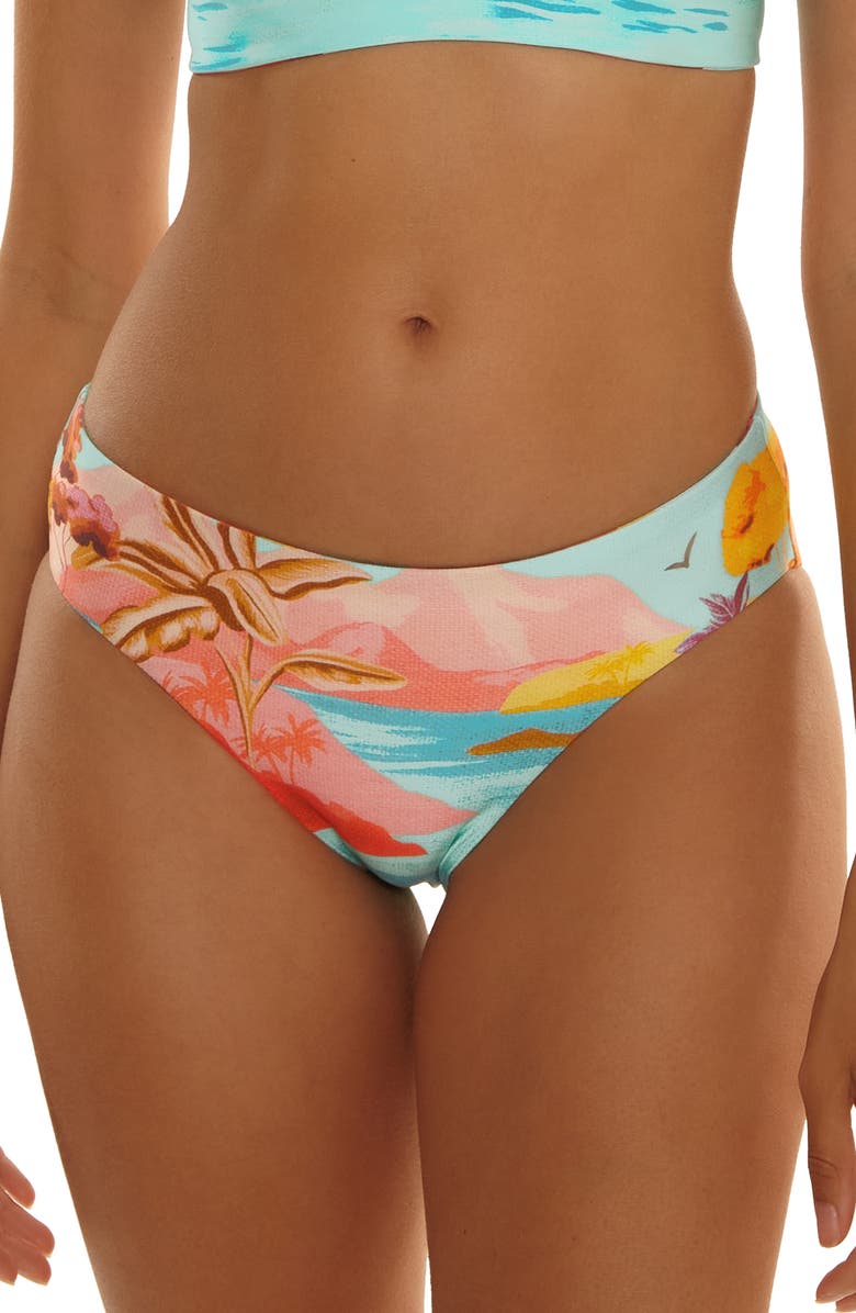Trina Turk Cyclades Hipster Bikini Bottoms, Alternate, color, Multi