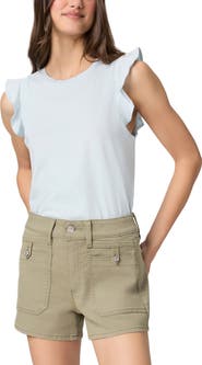 PAIGE Alaria Flutter Sleeve Top