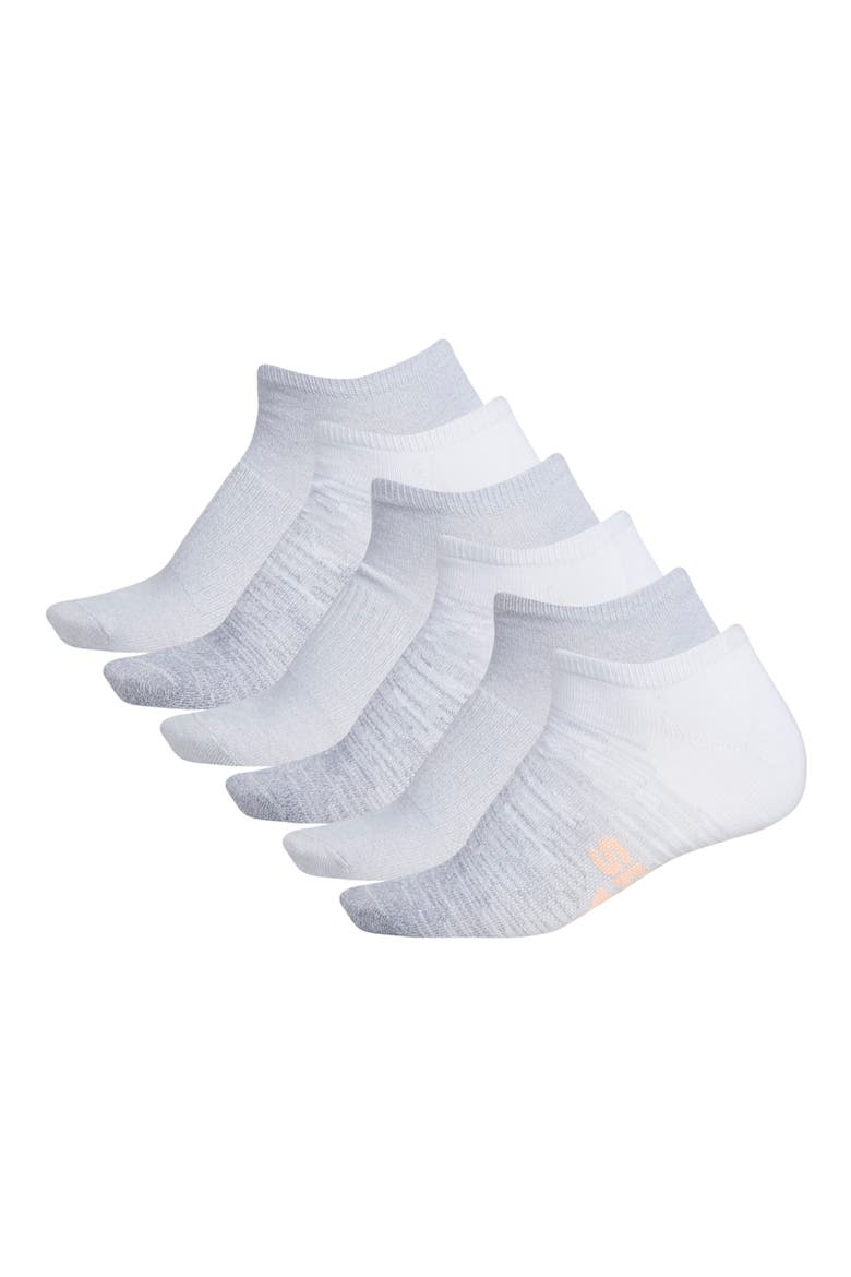 Superlite Badge of Sport Ankle Socks - Pack of 6, Alternate, color, WHITE