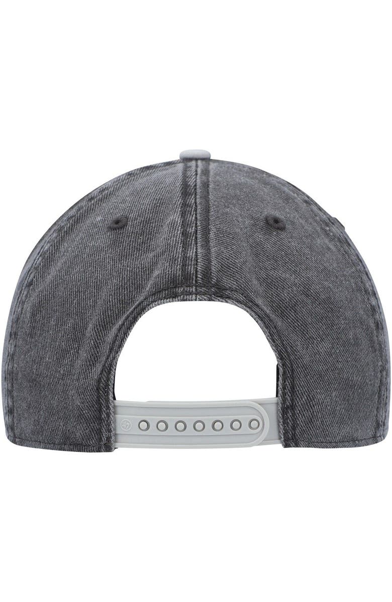 '47 Men's '47 Black Brooklyn Nets Fontana Hitch Snapback Hat, Alternate, color, 