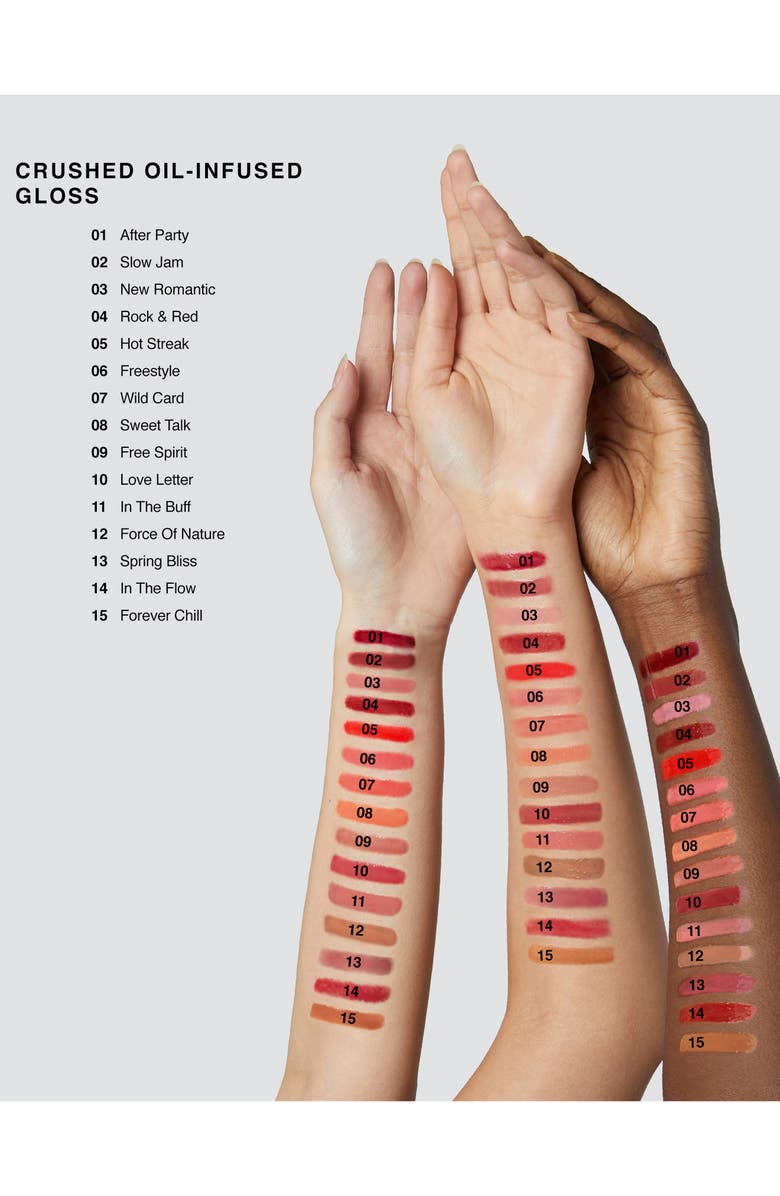 Crushed Oil-Infused Lip Gloss