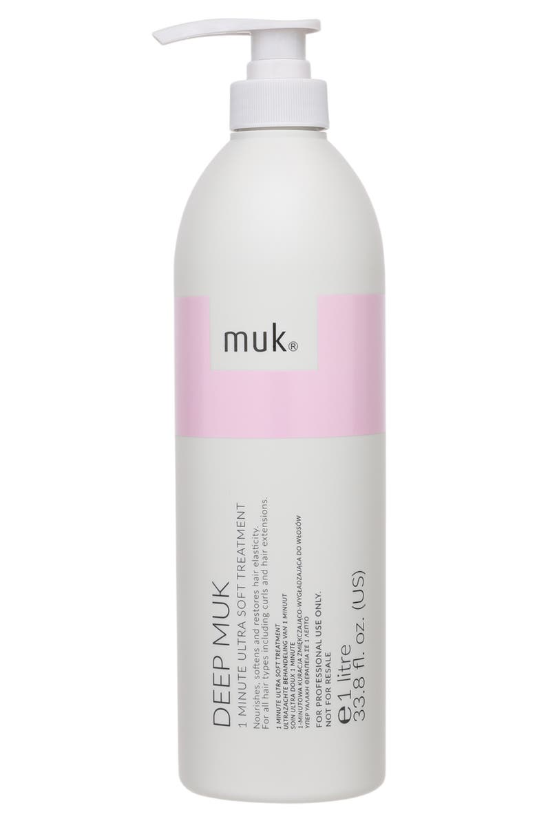 Muk Haircare Deep muk Ultra Soft 1 Minute Toning Treatment, Main, color, 33.8 Fl Oz