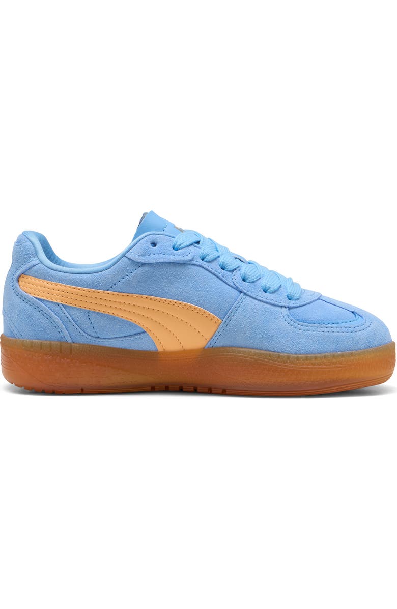 PUMA Palermo Moda Xtra Gum Rubber Sneaker, Alternate, color, Team Light Blue-Almost Apricot
