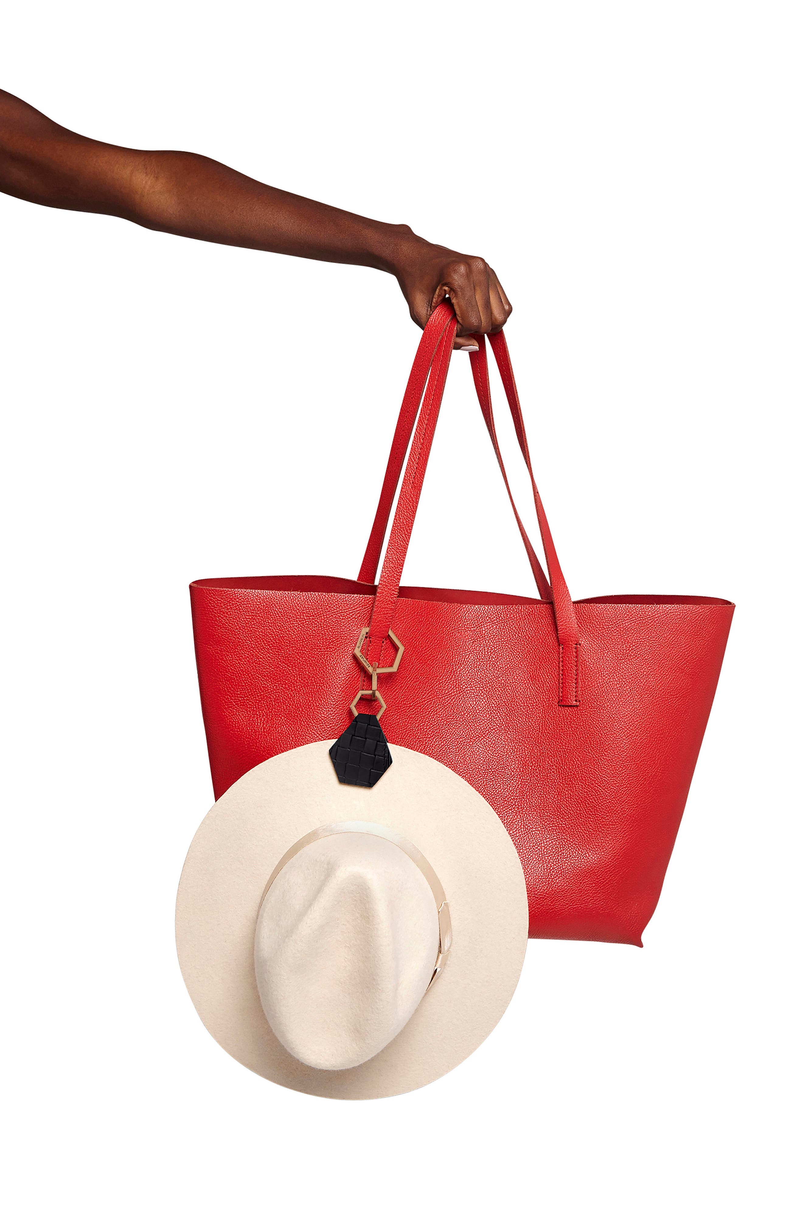 Lindsay Albanese TOPTOTE Leather Hat Holder, Main, color, 