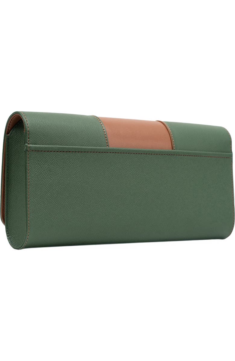 PERRIN PARIS La Parisienne Clutch, Alternate, color, Pine/Auburn