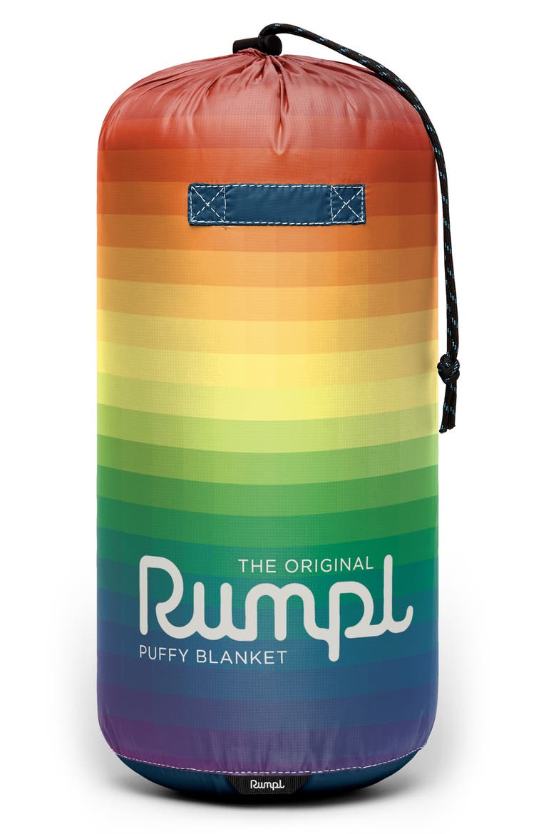 Original Puffy Blanket, Alternate, color, RAINBOW FADE