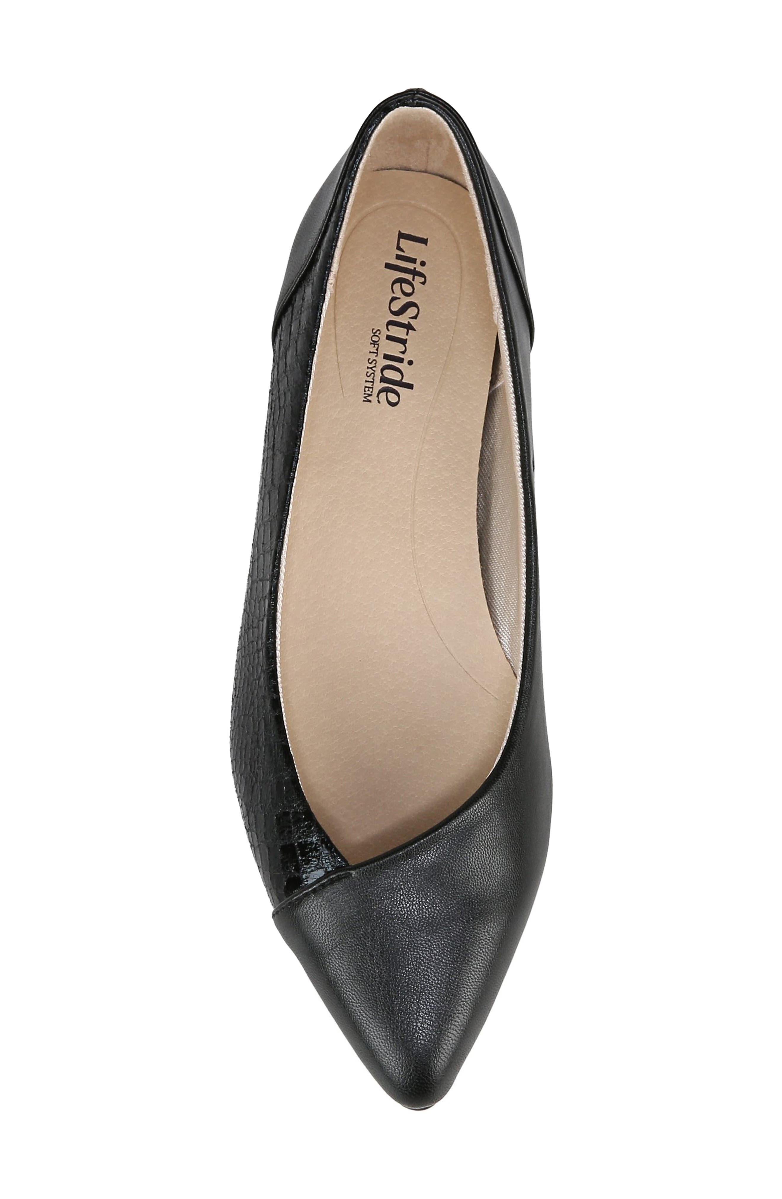 LifeStride Promise Pointed Toe Flat, Alternate, color, 