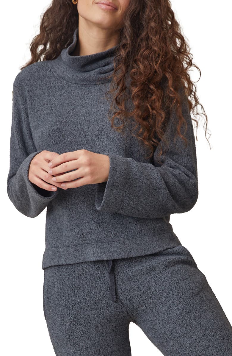 Bella Dahl Lounge Turtleneck, Main, color, 