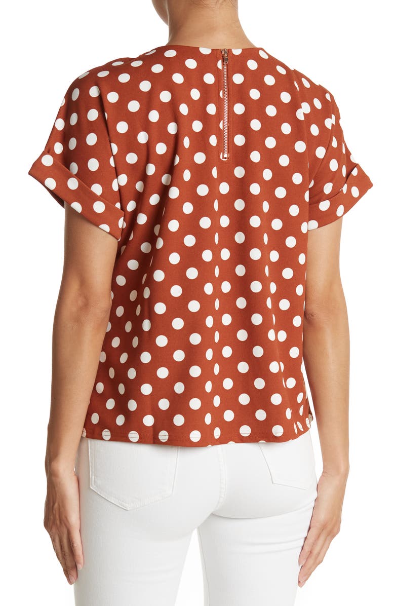 MELLODAY Printed Dolman Sleeve Top, Alternate, color,