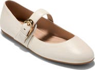 Cole Haan Grand Ambition Alissa Mary Jane Leather Flat