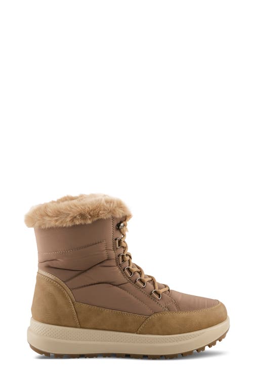 Flexus By Spring Step Laroui Waterproof Winter Boot In Brown