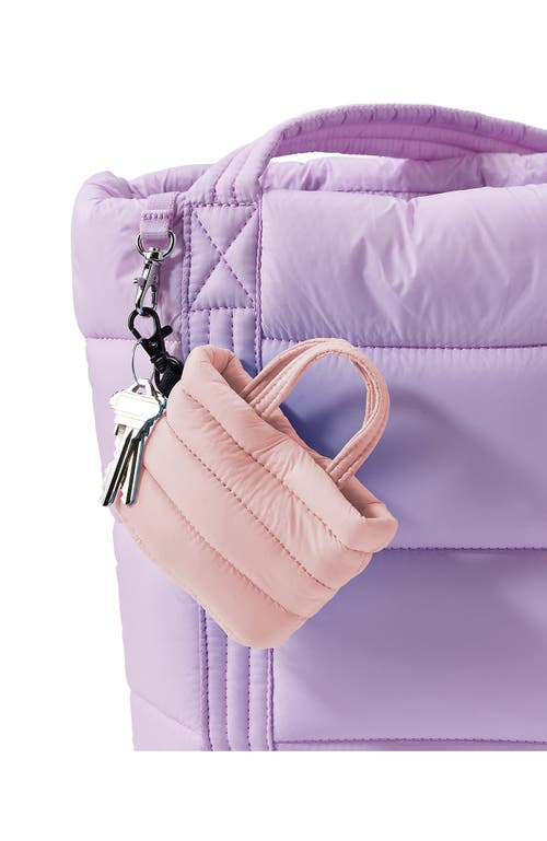 Lands' End Mini Canvas Tote Charm In Purple