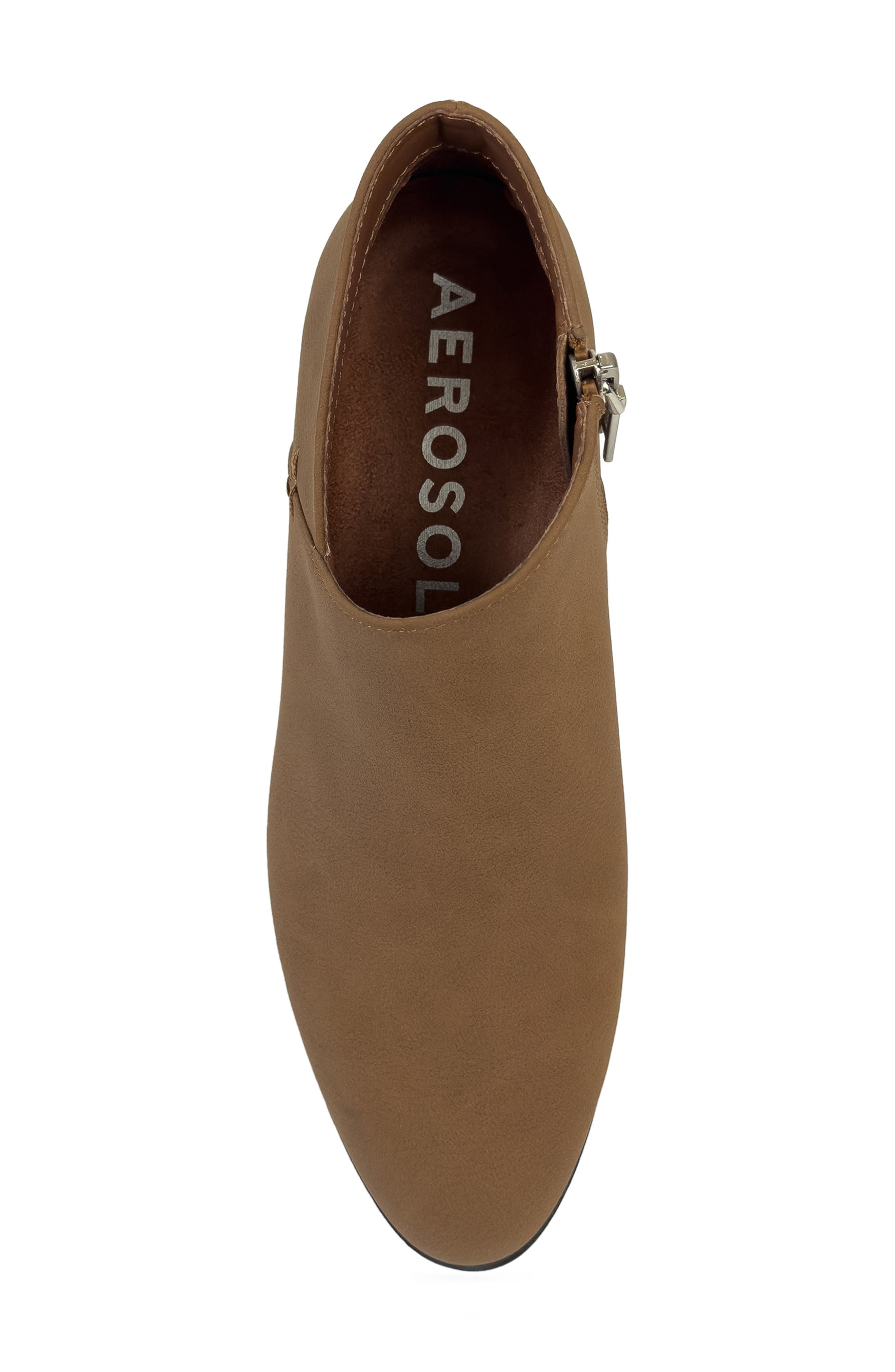 Cayu Almond toe Bootie, Alternate, color, TAN FX TUMBLED NUBUCK