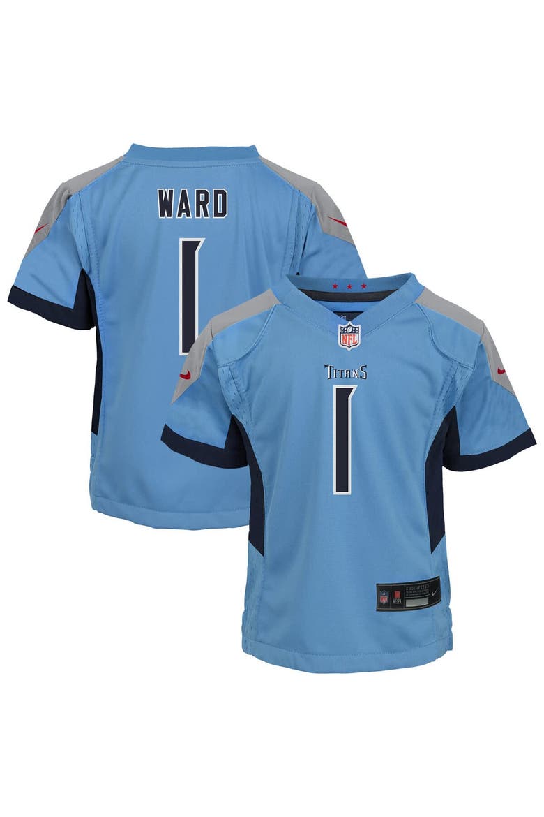 Infant Nike Cameron Ward Light Blue Tennessee Titans Team  Player Game Jersey, Main, color, Light Blue