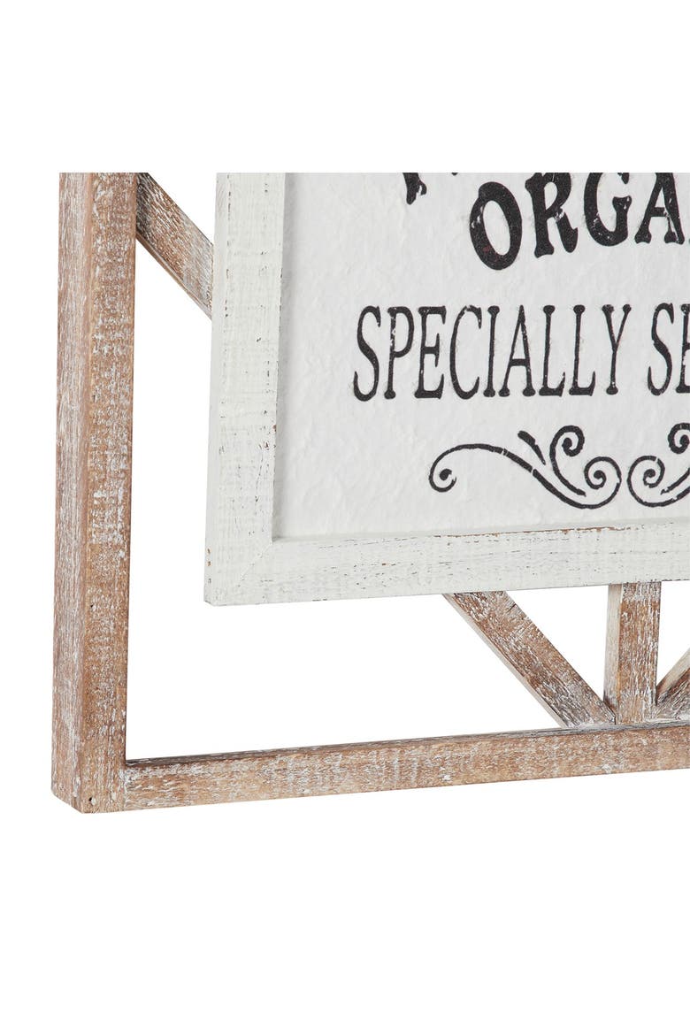 White Wood Farmhouse Text Wall Decor - Set of 2, Alternate, color, MULTI