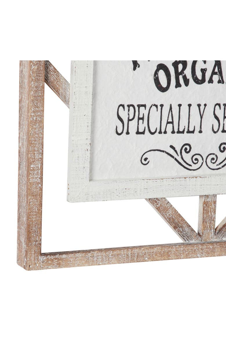 SONOMA SAGE HOME White Wood Farmhouse Text Wall Decor - Set of 2, Alternate, color, 