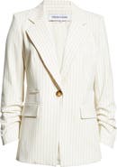 Veronica Beard Battista Pinstripe Dickey Jacket