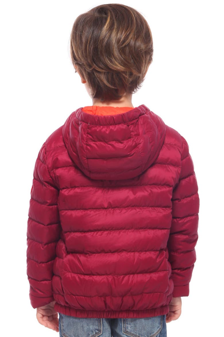Kids' Ultra Light Packable Down Jacket, Alternate, color, Burgundy