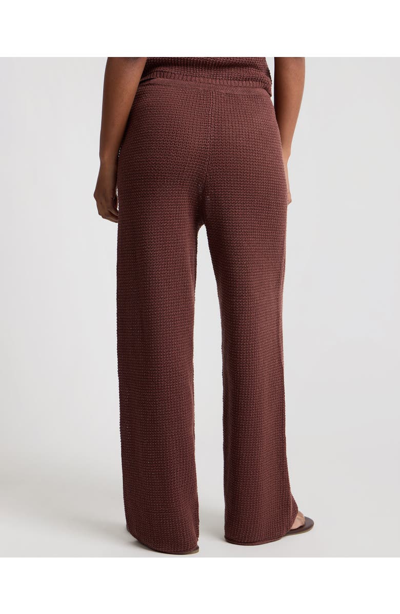 Onia Knit Drawstring Pant, Alternate, color, Brown
