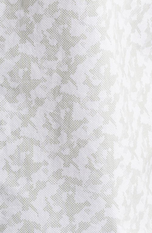 Robert Barakett Fendlake Short Sleeve Woven Button-up Shirt In Gray