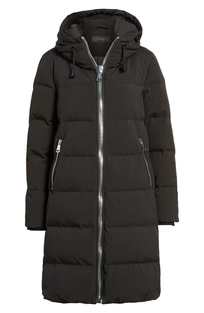 Donna Karan New York DKNY Channel Quilted Puffer Coat, Alternate, color, 