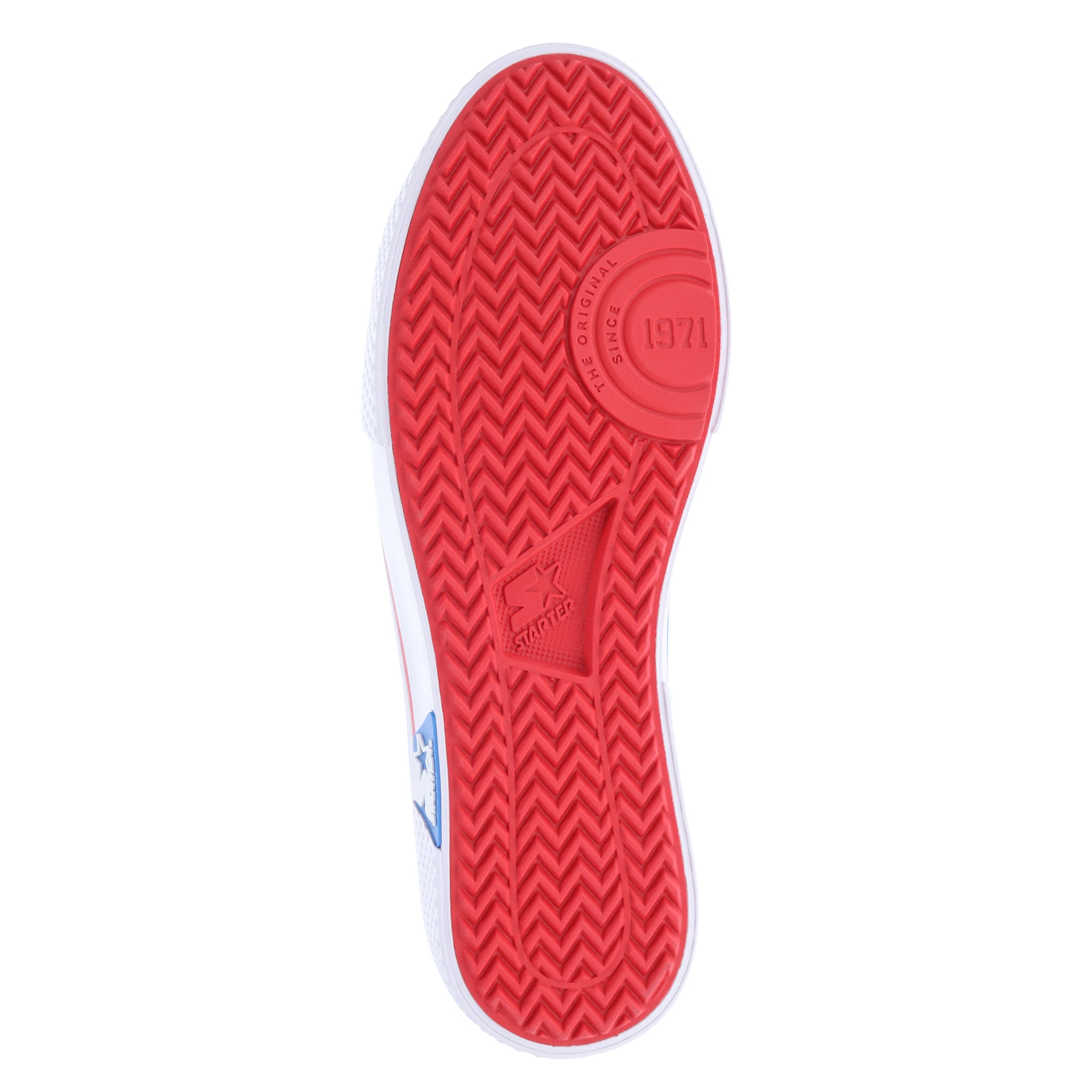 STARTER Tradition 71 Hi Sneakers, Alternate, color, Blue/Red